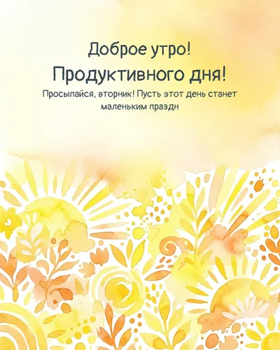 Доброе утро! Продуктивного дня! — morning bright 15
